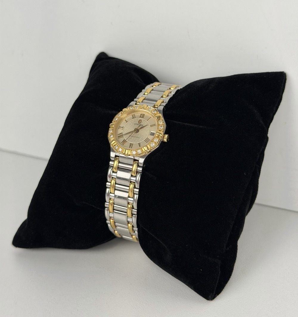 Concord Saratoga Ladies Watch Two-Tone 18k Gold and Stainless Steel